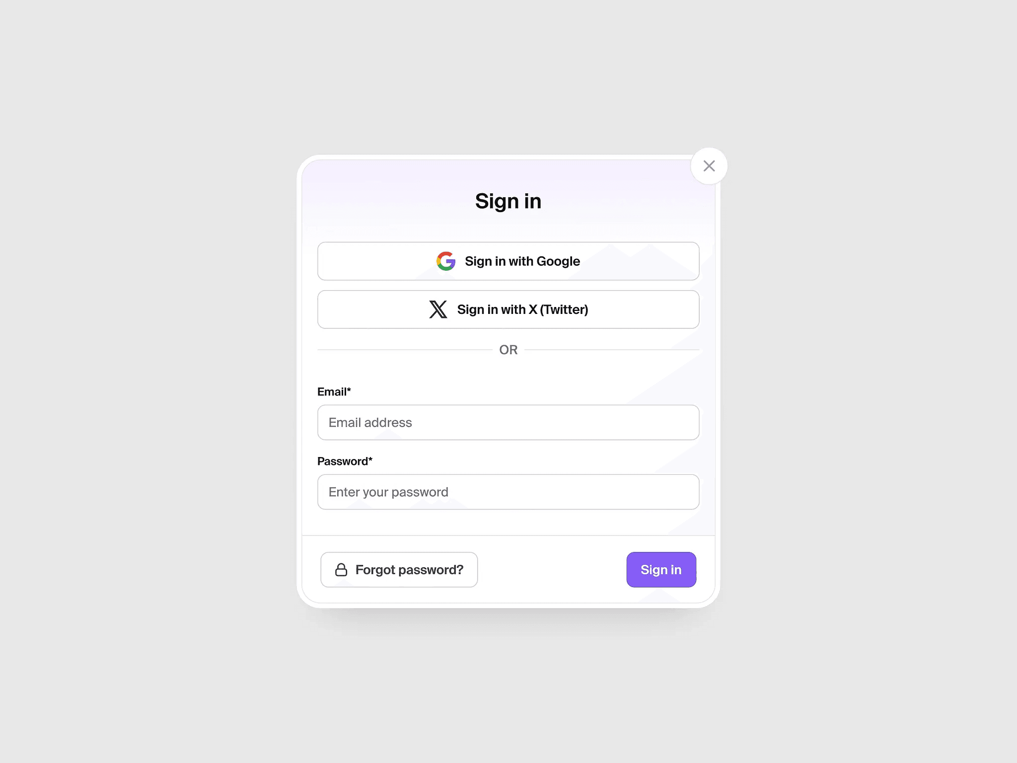 Signup and set up your profile Photo 1